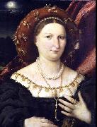 Portrait of Lucina Brembati, Lorenzo Lotto